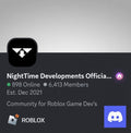 Promo in the NightTime Developments Official Discord Server